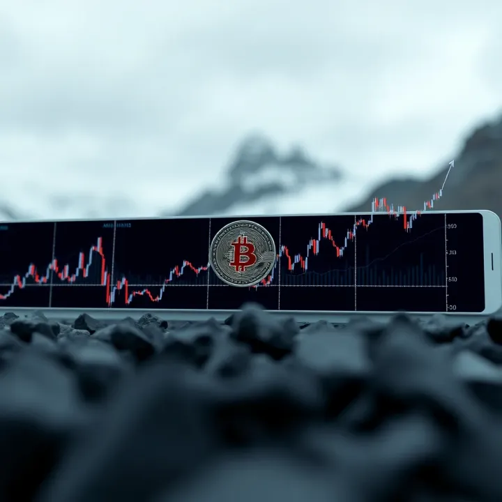 Graph showing Avalanche cryptocurrency price fluctuations and growth potential over time