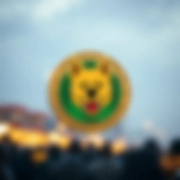 Visual representation of cryptocurrency community engagement with Baby Doge Coin symbol and Nigerian flag