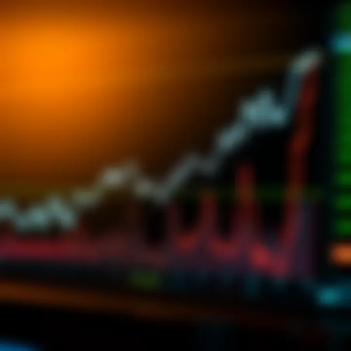 Graph showing upward and downward trends of Baby Doge Coin price in a digital format