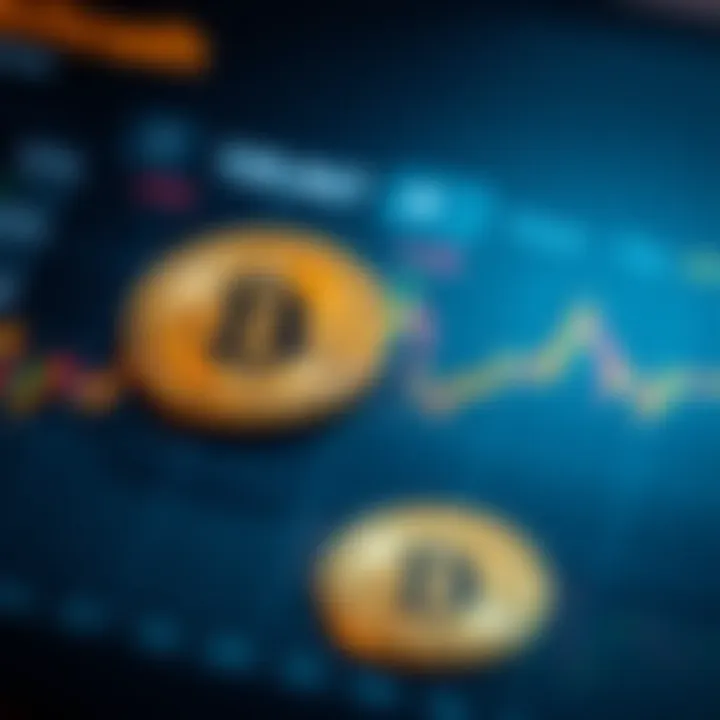 Graph showing Bitcoin price fluctuations alongside economic indicators