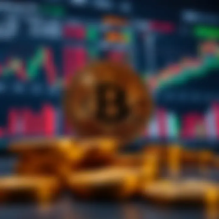 Analysis tools and charts depicting Bitcoin price prediction techniques for Nigerian investors