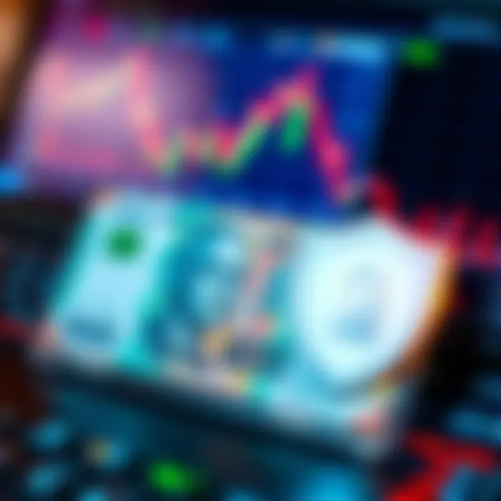 Illustration of Nigerian naira currency with digital trading interface and security shield