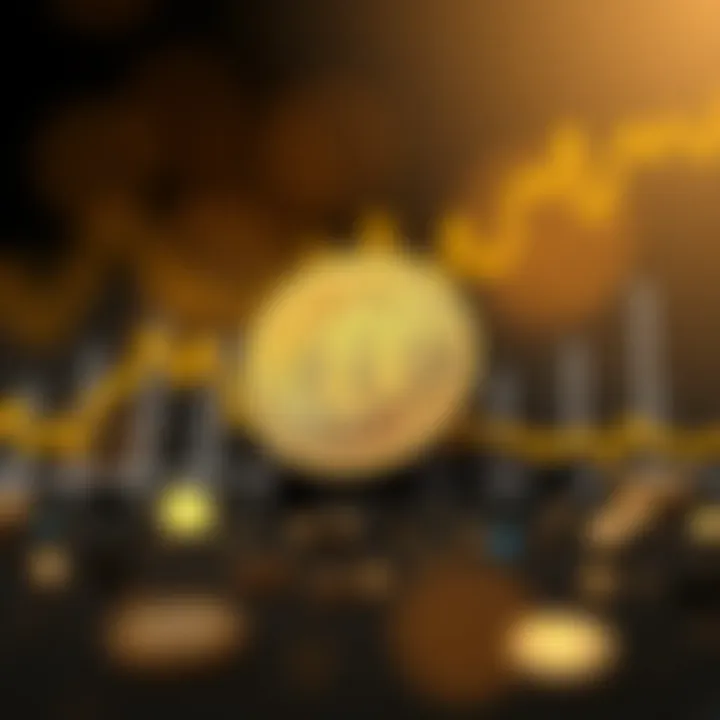 Graph showing the upward and downward trends of Cake Coin price over recent months