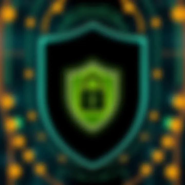 Security Tips for Managing Your Derive Account Illustration of security shield representing account protection on Derive platform