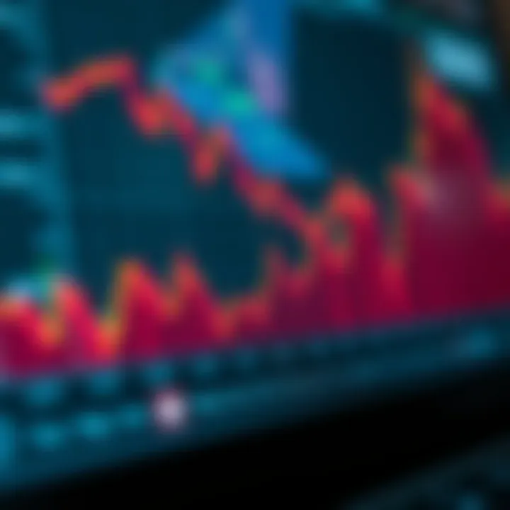 Graph showing fluctuating exchange rates impacting forex trading decisions in Nigeria