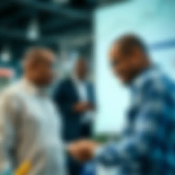 Firm Interaction with Market Participants in Nigeria Chart showing the interaction between firms, consumers, and other businesses in a market system