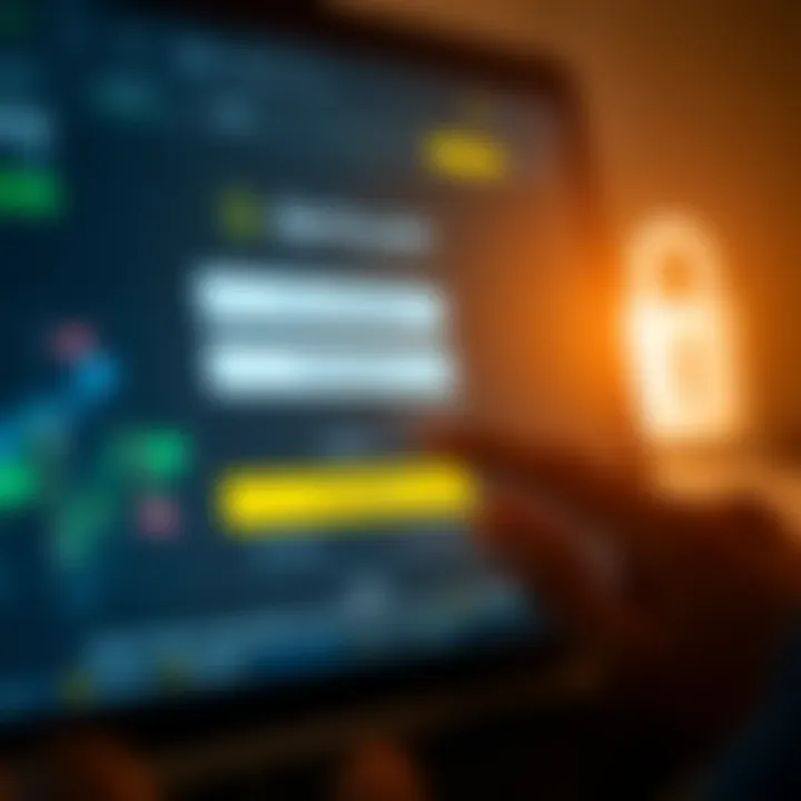 Secure login interface of Deriv.com showing username and password fields