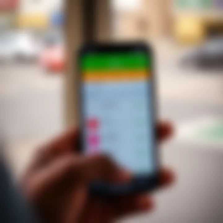 Mobile phone screen showing local Nigerian payment options for funding digital wallet