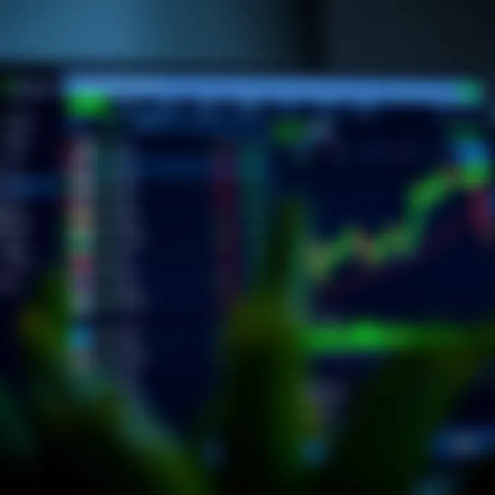 Dashboard view showing deposit and withdrawal options on trading platform