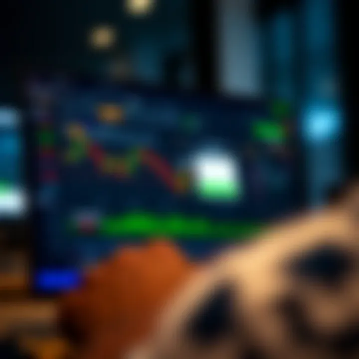 Dashboard displaying trading features and tools after successful login on IQ Options