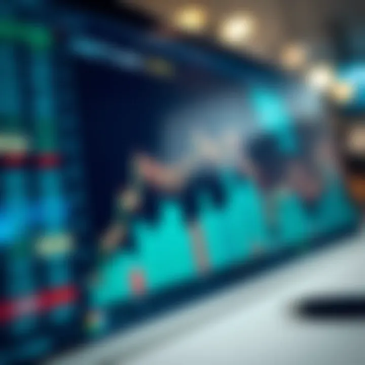 Graph showing analysis of online trading platform credibility