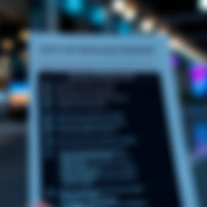 Checklist highlighting key safety and verification points for investment platforms