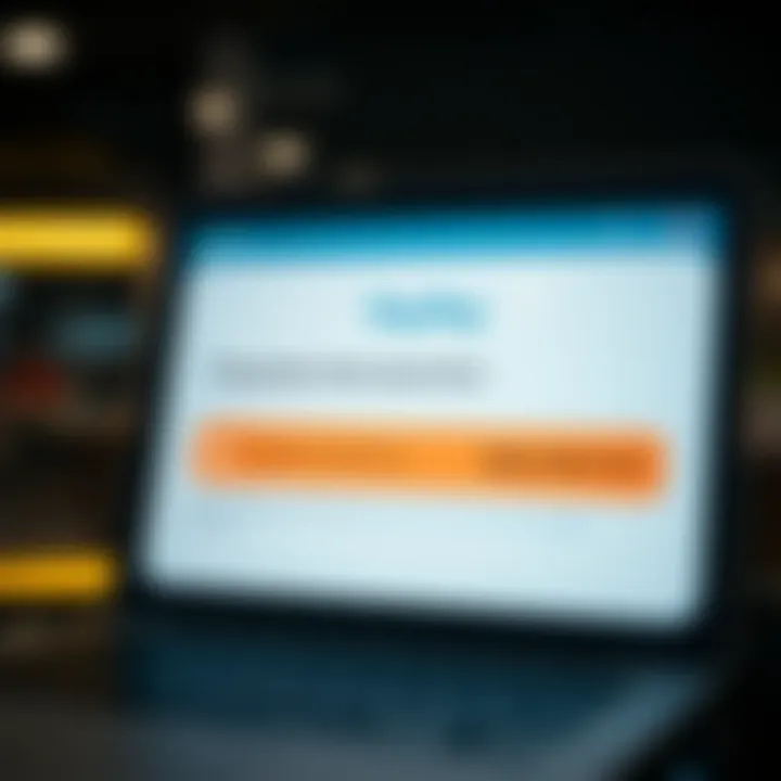 Illustration of a secure online payment interface highlighting limits on transaction amounts