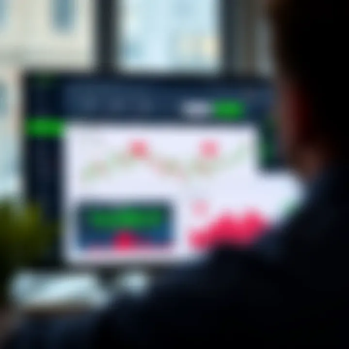 User interface showing the Quotex demo account dashboard with trading charts and virtual funds