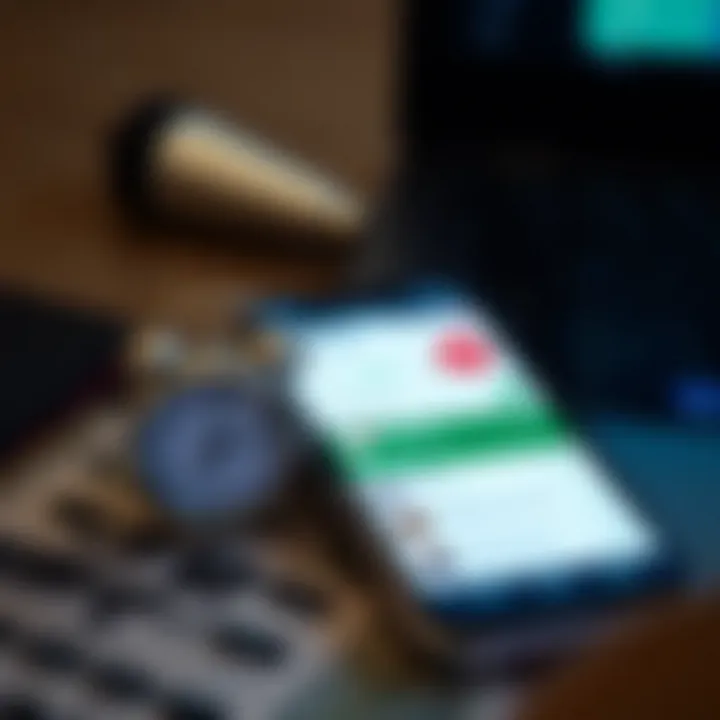 Calendar and clock icons next to a smartphone displaying app notifications, symbolizing time management and safety in online money earning