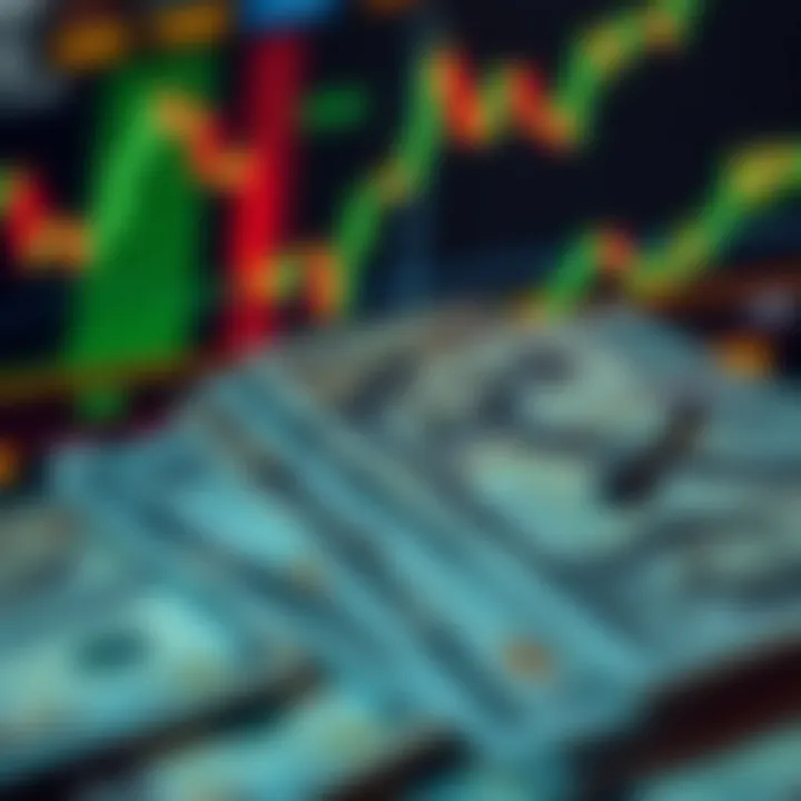 Visual representation of financial charts and currency notes indicating successful forex trading strategies in Nigeria