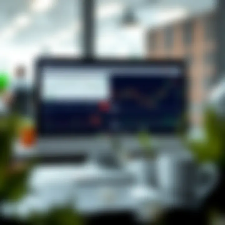 Diagram showing API connection and embedding TradingView charts into a trading platform