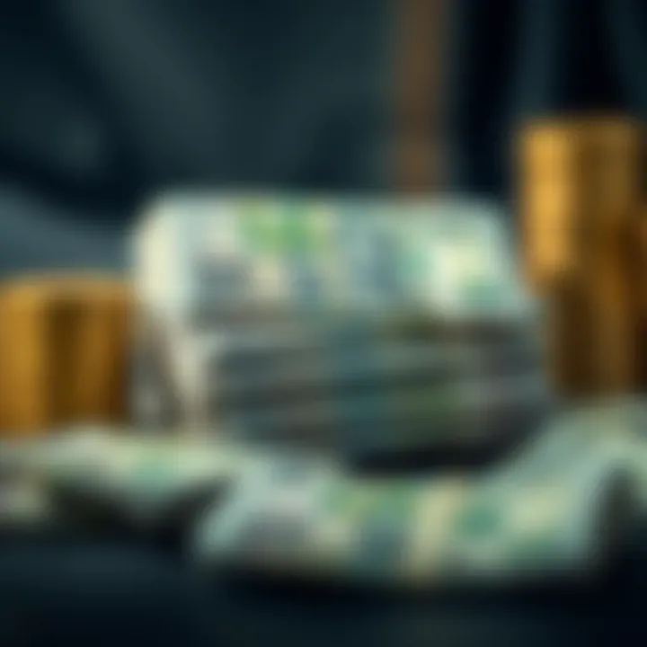 Stack of Nigerian naira notes symbolizing earnings contributing to the growth of the film industry