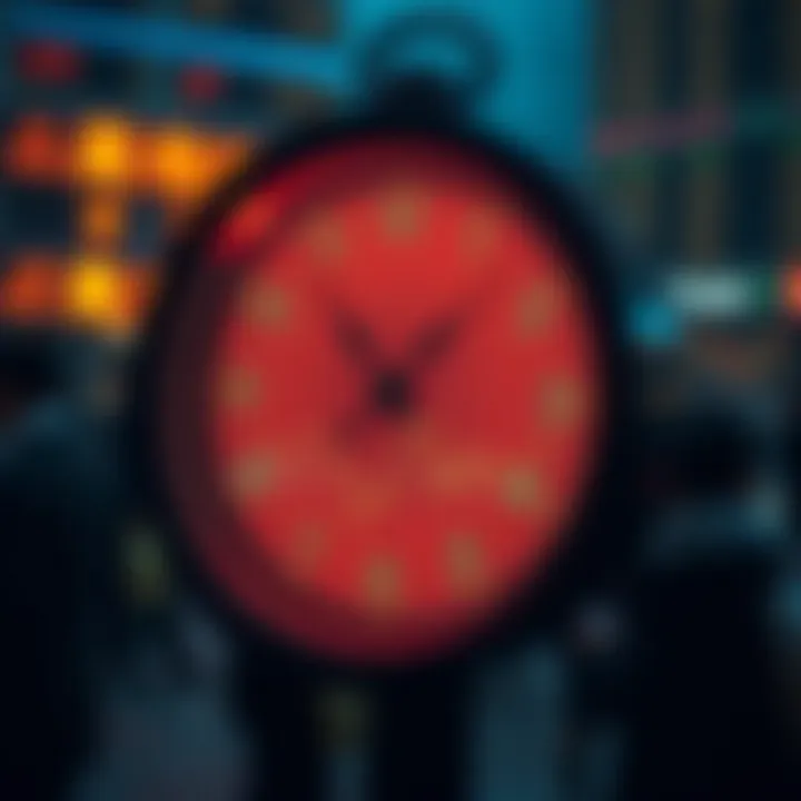 Global forex market clock highlighting the Asian trading session hours