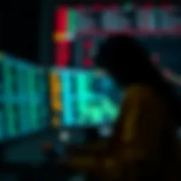 Digital representation of unique binary-inspired usernames linked to cryptocurrency accounts