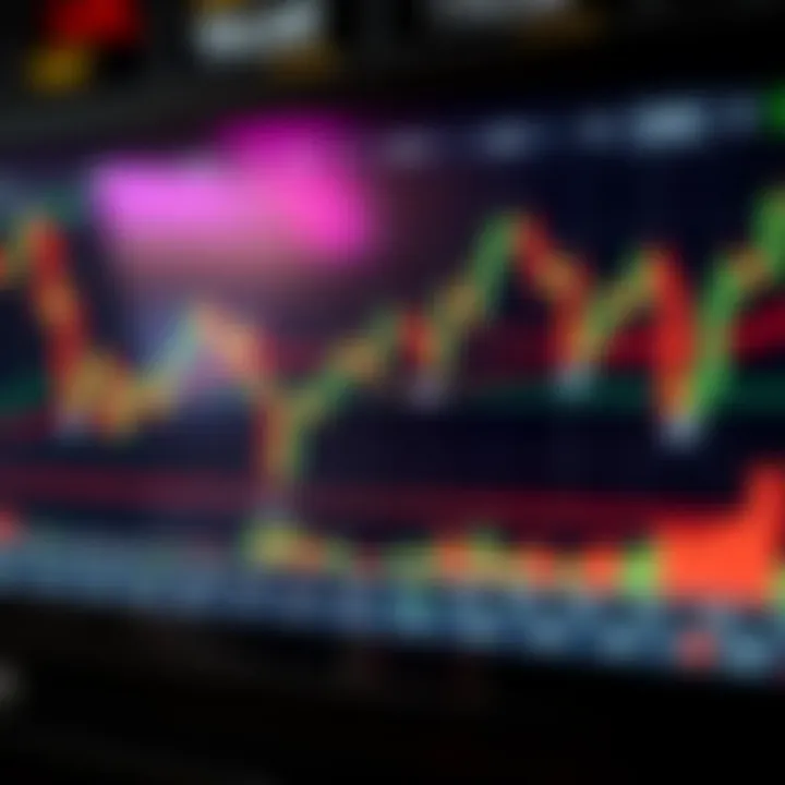 Common Continuation Patterns Including Flags and Pennants on Market Charts Diagram illustrating common continuation patterns like flags and pennants on a financial chart