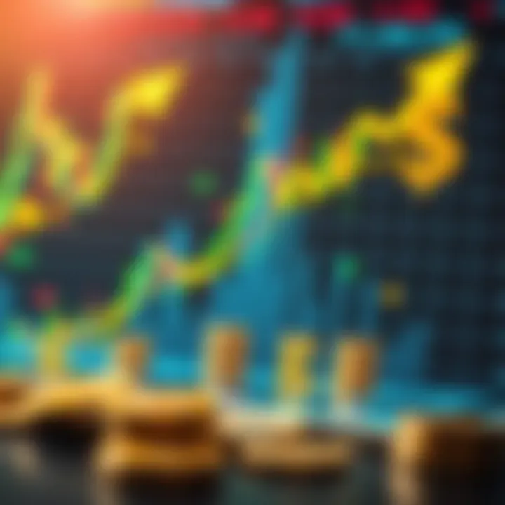 Conceptual illustration of investment growth with interconnected trading signals and Nigerian currency symbols