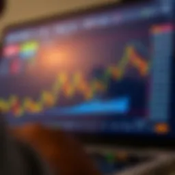Graph showing binary options trading trends on the Deriv platform with Nigerian market indicators
