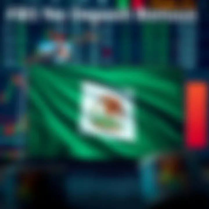 Illustration of Nigerian flag with trading charts and currency symbols representing online trading opportunities