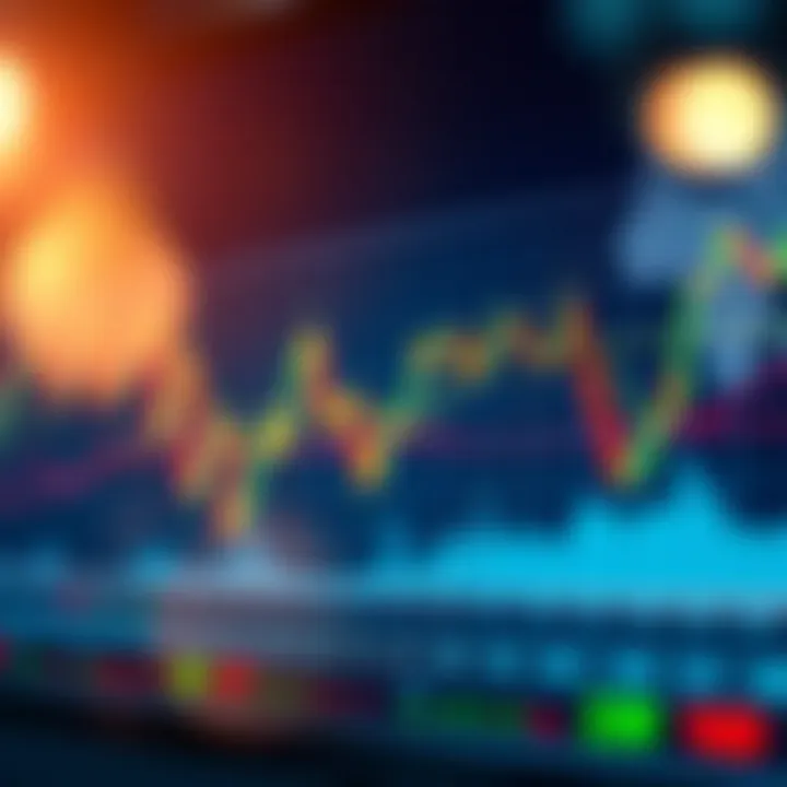 Forex Trading Charts Showing Pip Movements and Currency Pairs Visual representation of forex trading charts with highlighted pip movements and currency pairs