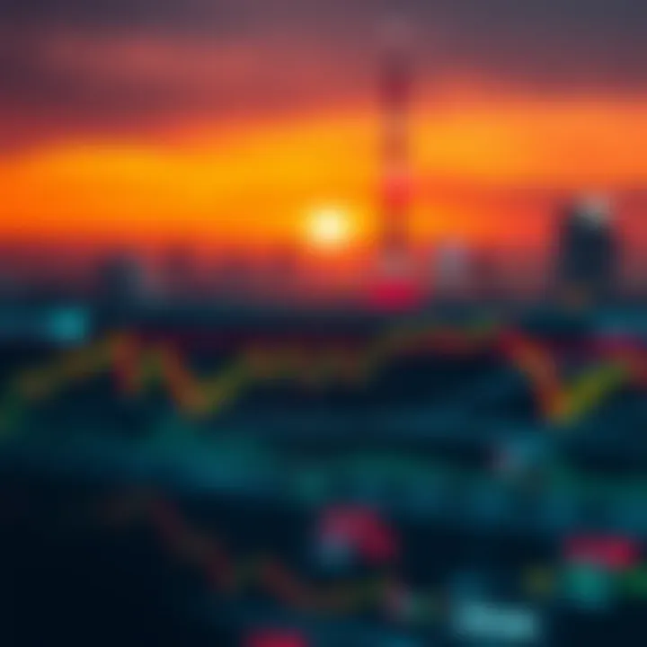 Forex chart showing increased market volatility during Tokyo trading hours