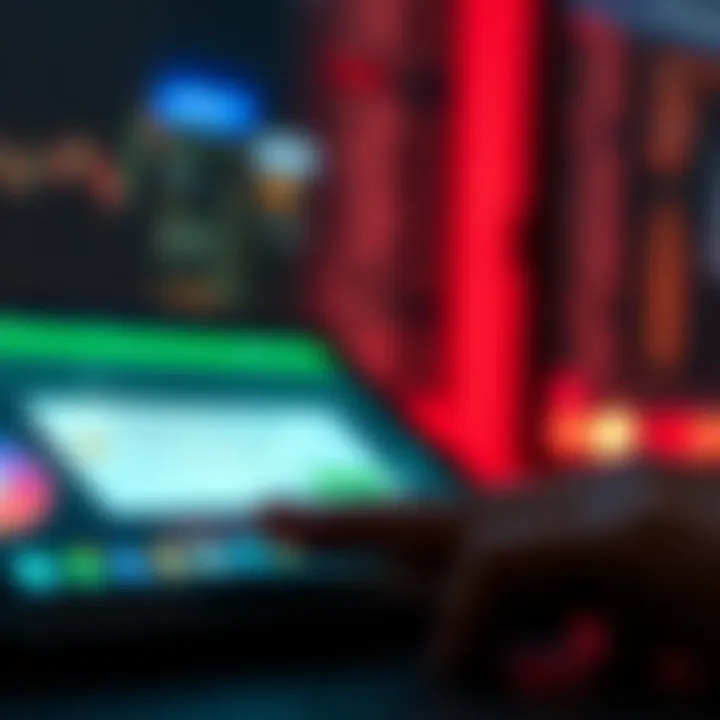 Illustration of secure financial transaction on a digital device showing funds transfer confirmation