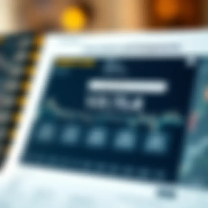 Diagram illustrating components and calculation method of volatility index