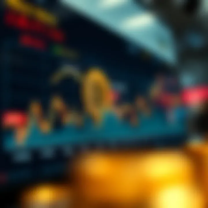 Graph showing Bitcoin price fluctuations over time with key market events highlighted