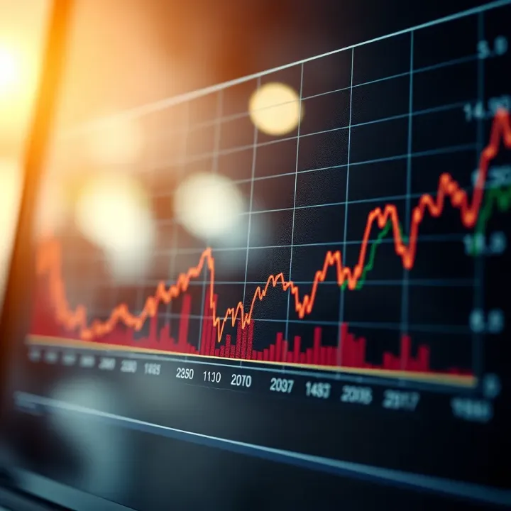 Chainlink Price Trend Analysis and Market Behavior Graph showing Chainlink price movement over time with rising and falling trends