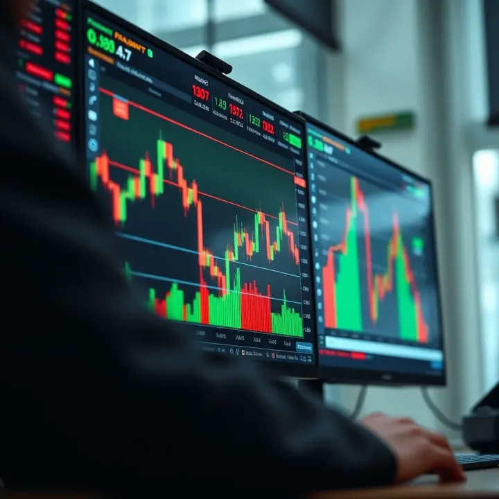 Interactive Forex Market Charts and Analysis Tools on Finviz Interactive financial charts displaying forex market trends and analysis tools on Finviz