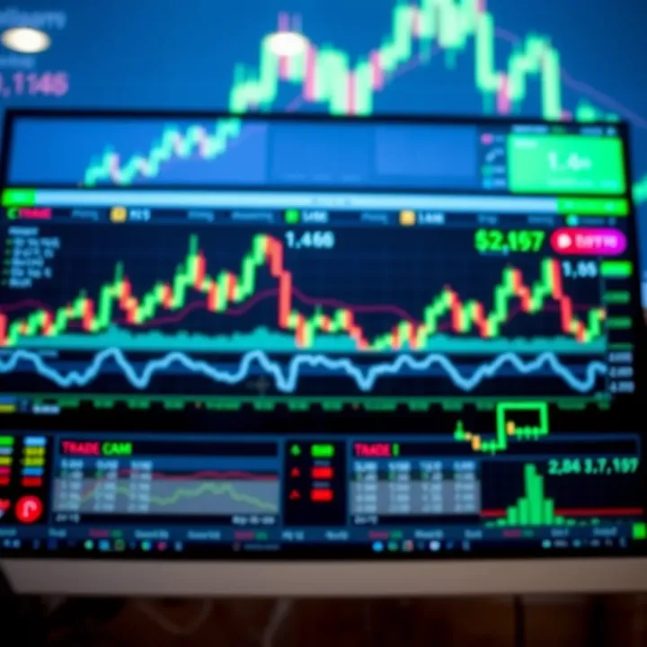 User interface showcasing cTrader platform with trading charts and analytics