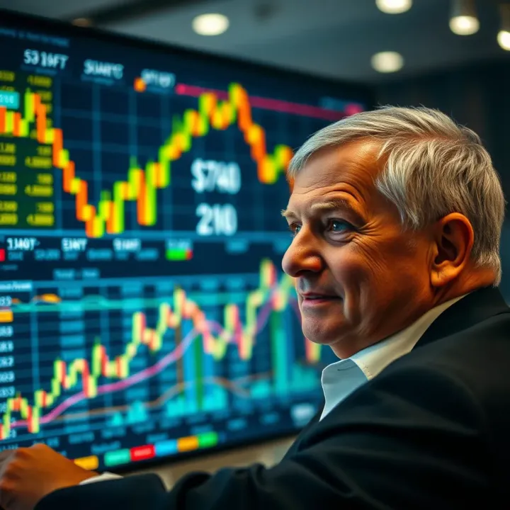 Currency Market Trends Influenced by Bill Lipschutz Graphical representation of currency market trends highlighting key moments in Bill Lipschutz’s trading career