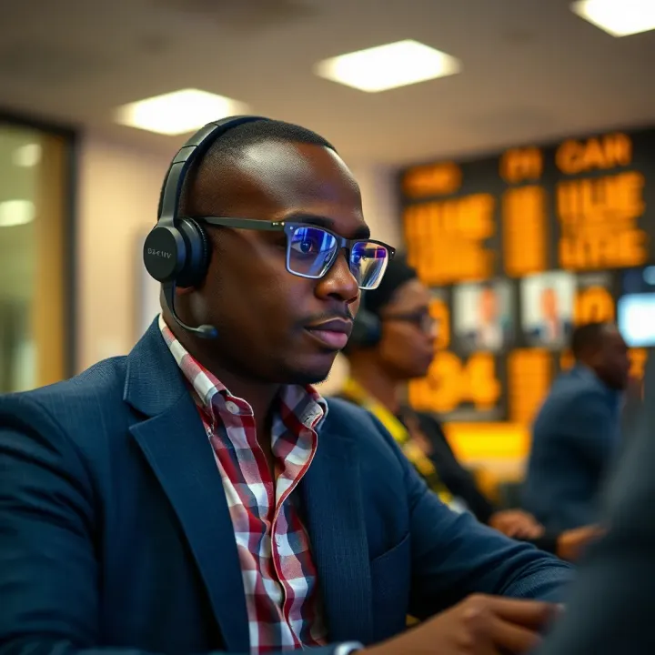 Illustration of key risks and practical tips for Nigerian traders navigating Deriv binary options