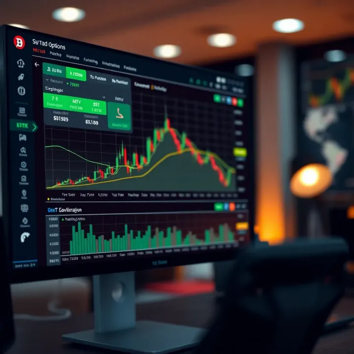 Optimizing Trading Decisions with TradingView Tools on Deriv Interactive platform interface showing setup options and key tools for optimizing trading decisions on Deriv with TradingView