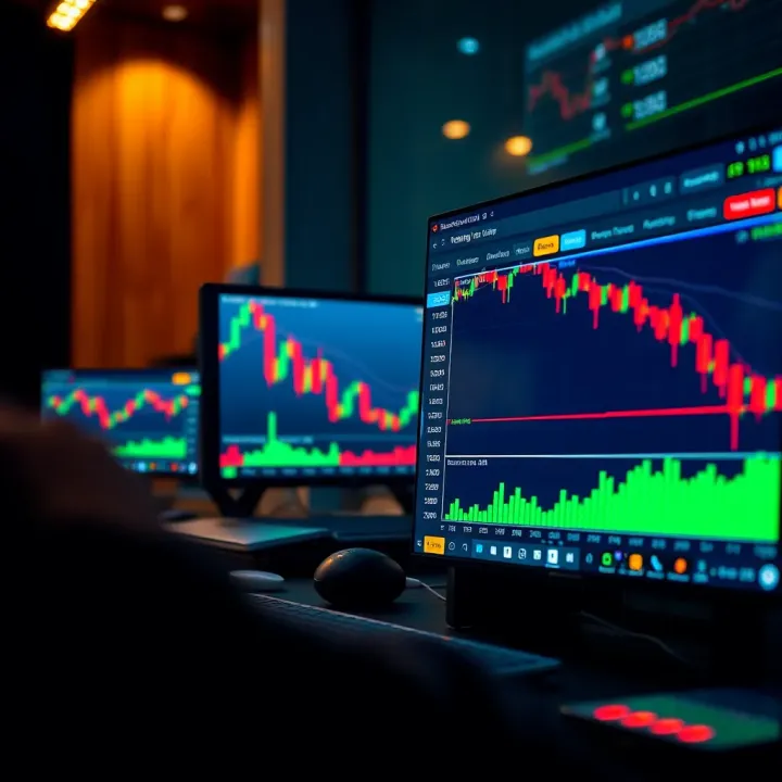 Optimized Trading Tools for Nigerian Market on DerivTradingView User interface displaying trading tools and features tailored for Nigerian market conditions