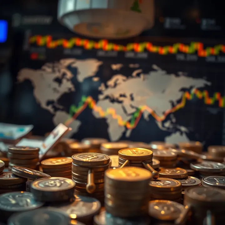 Impact of Global Economic and Geopolitical Factors on Currency Exchange Rates Visual depiction of global economic and geopolitical factors impacting currency exchange rates