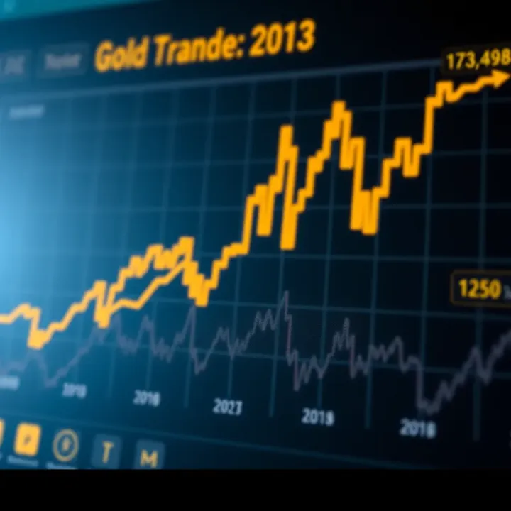 Economic and Currency Factors Affecting Gold Prices Chart illustrating the impact of economic events and currency fluctuations on gold value