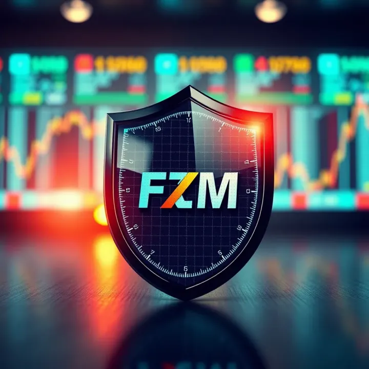 A digital shield representing secure online forex trading in Nigeria with FXTM