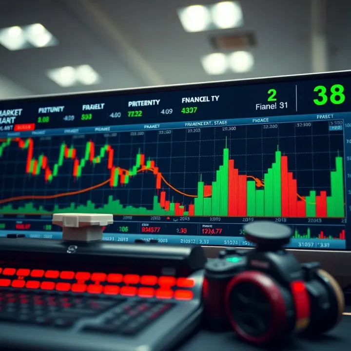 Financial Charts Depicting Market Liquidity and Profit Opportunities Financial charts showing market liquidity and profit growth in foreign exchange trading