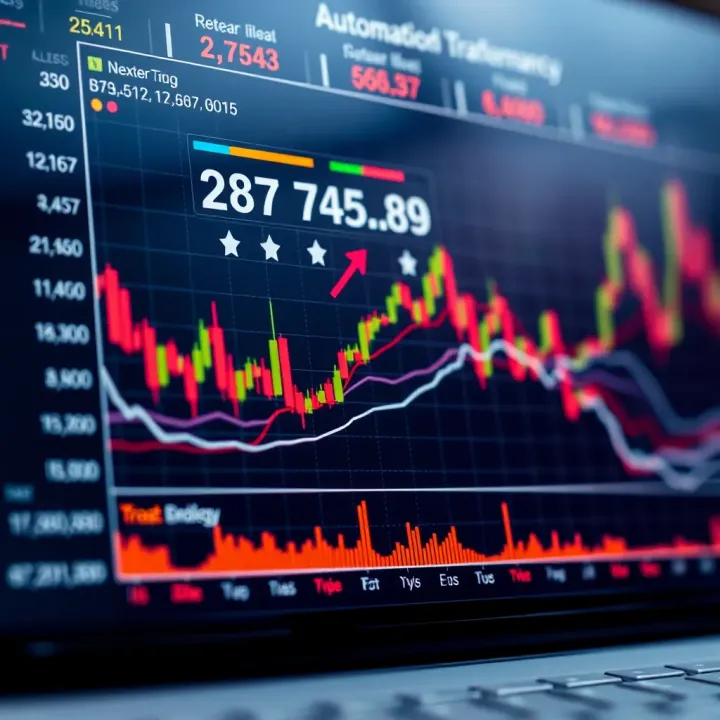 Comparative Performance of Automated Trading Bot Strategies Graph illustrating performance trends of various bot trading strategies in market analysis