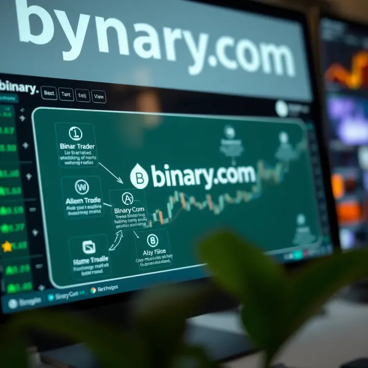 Diagram showing the features and trading options available on Binary.com platform for Nigerian users