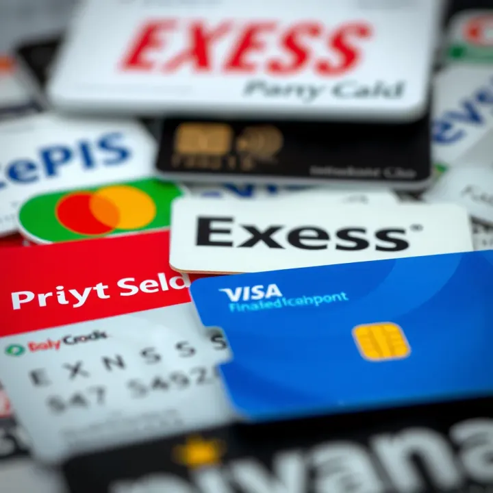Visual representation of various payment methods available for depositing funds on Exness in Nigeria